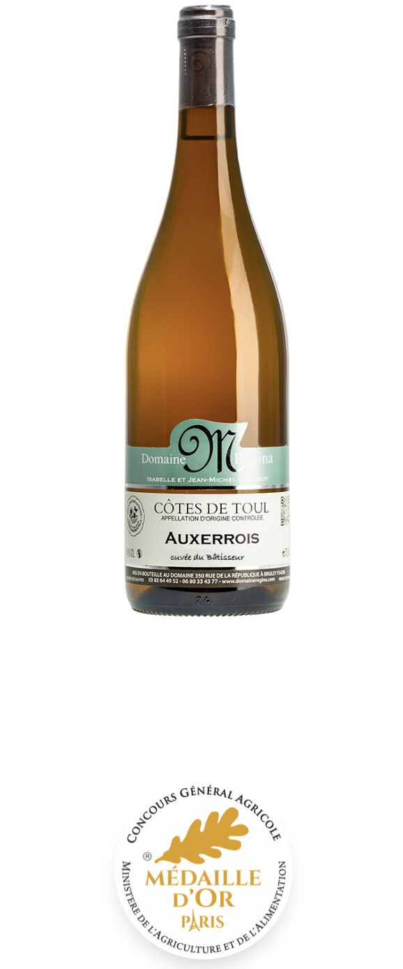 Auxerrois Cuvée des Bâtisseurs — Côtes de Toul Régina